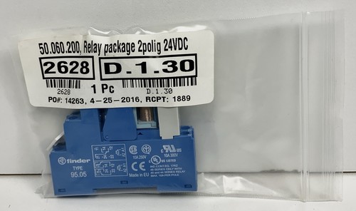 Finder type relay 24vdc - type,