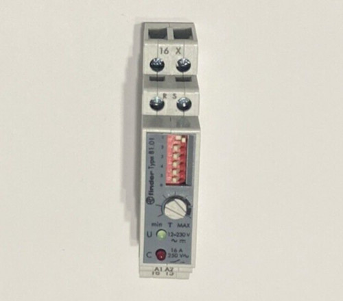 New finder time delay relay - new,