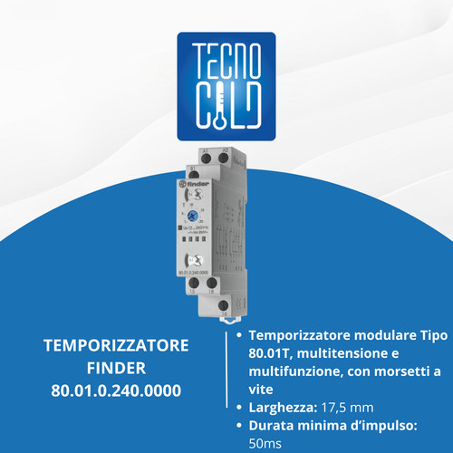 Temporizzatore finder per luci - finder,